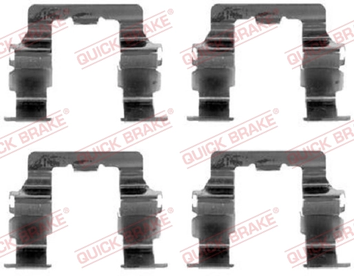 Accessory Kit, disc brake pad